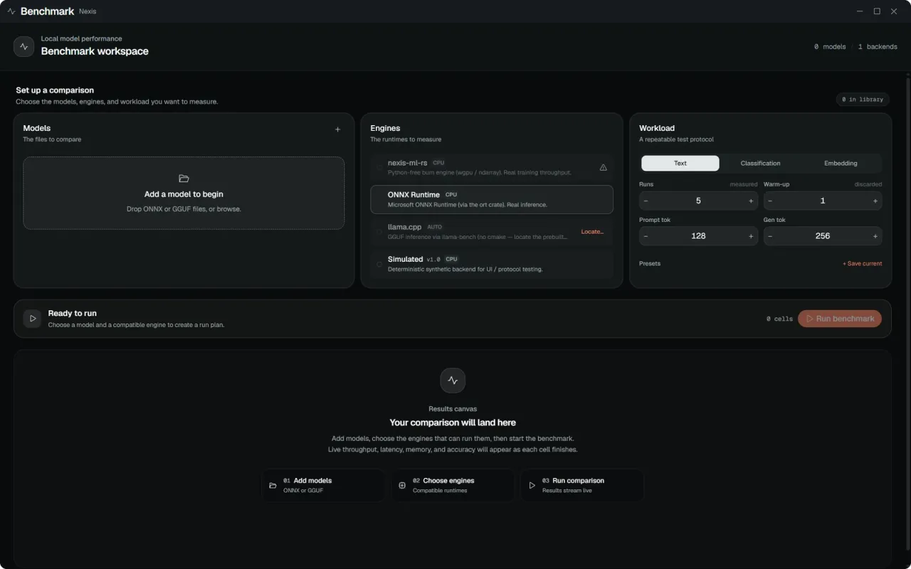 Nexis — Benchmark